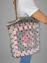 Load image into Gallery viewer, CKKoetter Accessories Granny Squares winter bag with handles