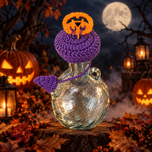 Load image into Gallery viewer, Lebanese ibriq crochet cover with a pumpkin