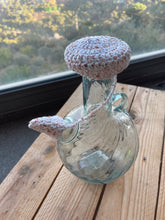 Load image into Gallery viewer, Glass bottle with textured cap on a wooden surface