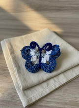 Load image into Gallery viewer, Butterfly charm with enhanced background