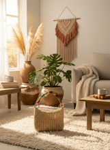 Load image into Gallery viewer, Lifestyle background for Crochet Raffia Bag