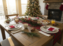 Load image into Gallery viewer, Santa Pant Cutlery Holder Farmhouse Brunch