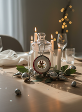 Load image into Gallery viewer, White Crochet Reindeer Ornament Centerpiece