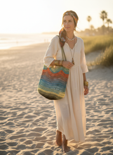 Load image into Gallery viewer, Woman Holding Multicolored Bag