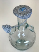 Load image into Gallery viewer, Handmade gray blue crochet lebanese ibriq cover