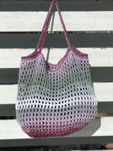 Load image into Gallery viewer, Cotton Crochet Net Summer Bag - Lightweight Beach Tote | CKKoetter Accessories