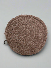 Load image into Gallery viewer, Round Velvet crochet glasses cover 
