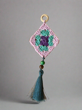 Load image into Gallery viewer, Handmade Crochet Granny Squares Wall Hanging | CKKoetter Accessories
