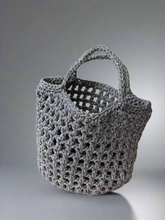 Load image into Gallery viewer, Crochet Net Summer Bag with Handles - Lightweight Travel Bag  I CKKoetter Accessories
