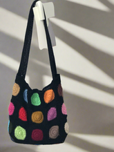 Load image into Gallery viewer, Colourful Cotton Crochet Tote Bag | CKKoetter Accessories

