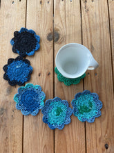 Load image into Gallery viewer, Flower Cotton Crochet Coasters - Handmade Cup Coasters | CKKoetter Accessories
