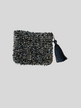 Load image into Gallery viewer, Raffia Crochet Pouches with Black Tassel - CKKoetter Accessories
