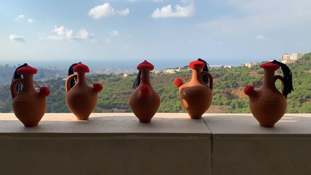 Lebanese Ibriq fokhar crochet tarboosh cover