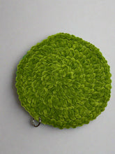 Load image into Gallery viewer, Green Velvet Crochet Glasses Cover 
