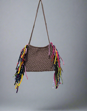 Load image into Gallery viewer, Colourful crochet bag 

