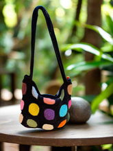 Load image into Gallery viewer, Colourful Cotton Crochet Tote Bag | CKKoetter Accessories
