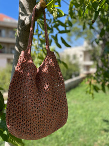 Cotton Crochet Summer Shoulder Bag | CKKoetter Accessories