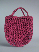 Load image into Gallery viewer, Crochet Net Summer Bag with Handles - Lightweight Travel Bag  I CKKoetter Accessories
