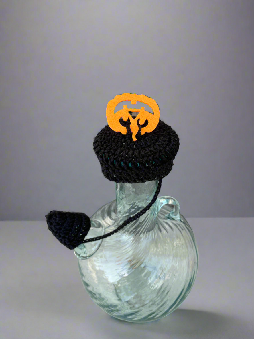 Halloween lebanese ibriq crochet cover 