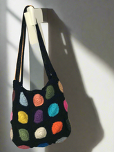 Load image into Gallery viewer, Colourful Cotton Crochet Tote Bag | CKKoetter Accessories
