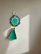 Load image into Gallery viewer, Handmade Crochet Flower Wall Hanging - CKKoetter Accessories
