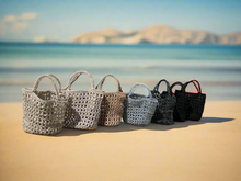 Load image into Gallery viewer, Net crochet summer bags
