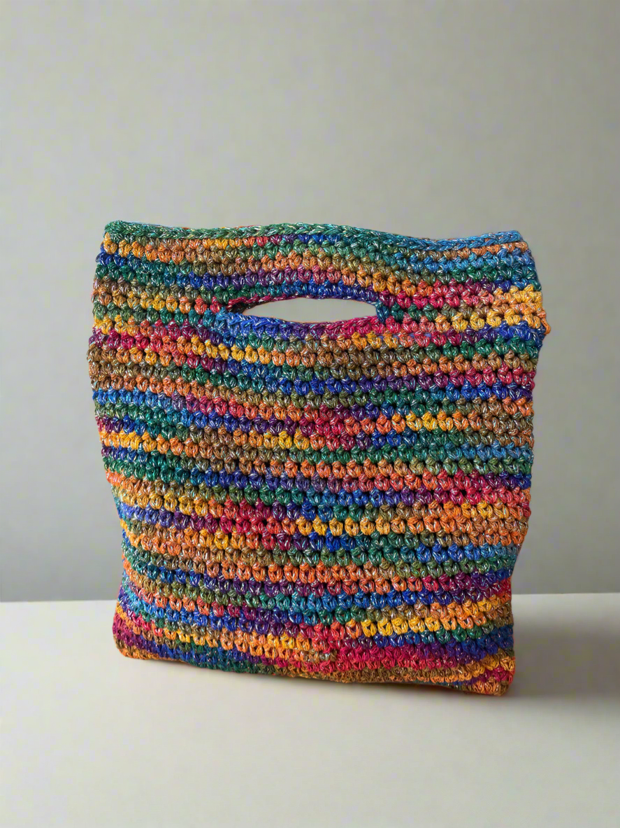 Multicolored Crochet Bag | CKKOETTER Accessories