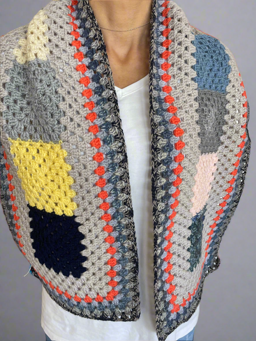 Granny Squares Scarf