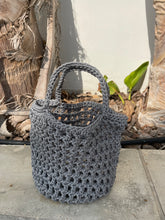 Load image into Gallery viewer, Crochet Net Summer Bag with Handles - Lightweight Travel Bag  I CKKoetter Accessories
