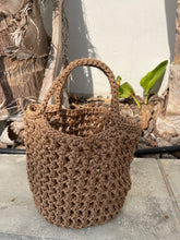 Load image into Gallery viewer, Crochet Net Summer Bag with Handles - Lightweight Travel Bag  I CKKoetter Accessories
