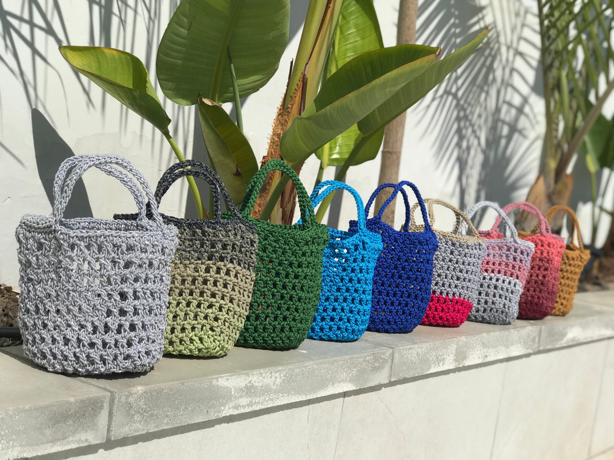 CKKoetter Accessories small net crochet summer bag 