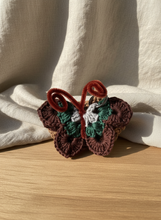 Load image into Gallery viewer, Butterfly charm with enhanced background
