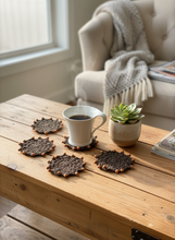 Load image into Gallery viewer, Cozy coffee table with coasters
