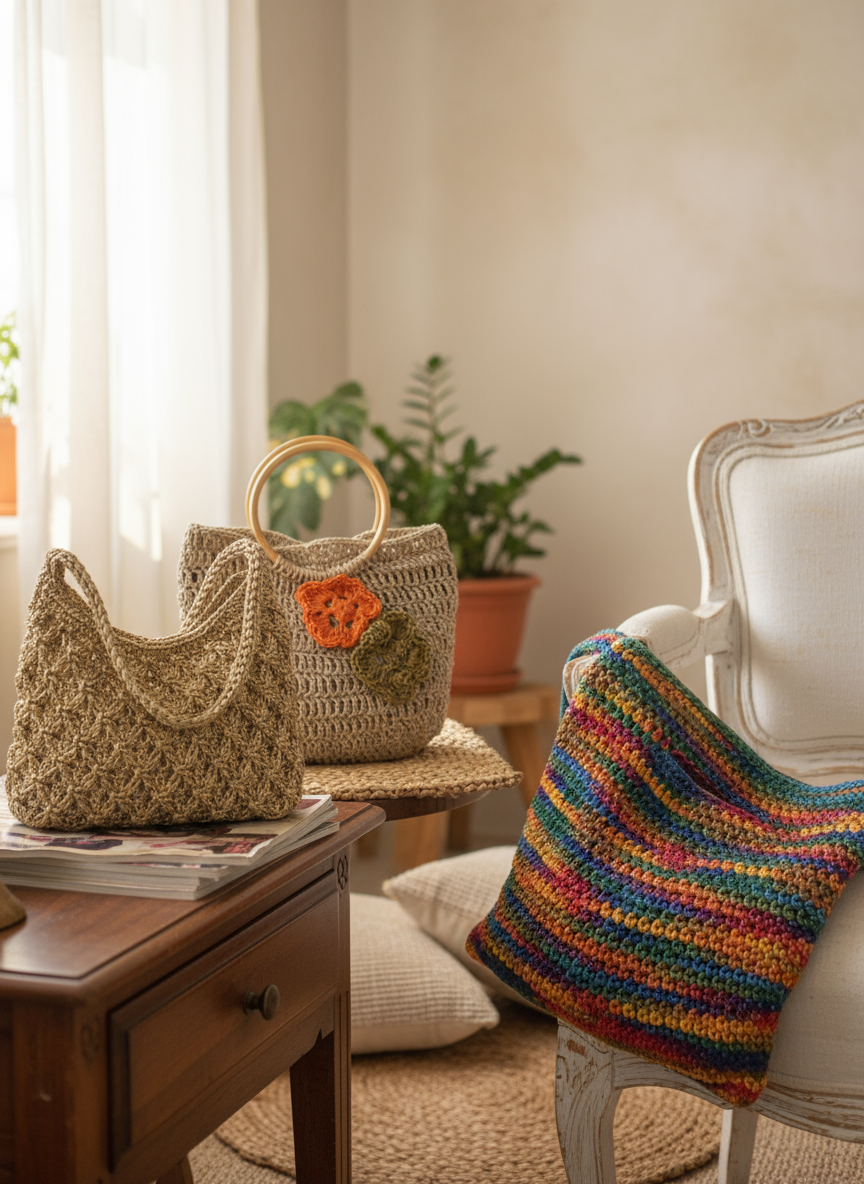 Crochet Bags Collection Banner