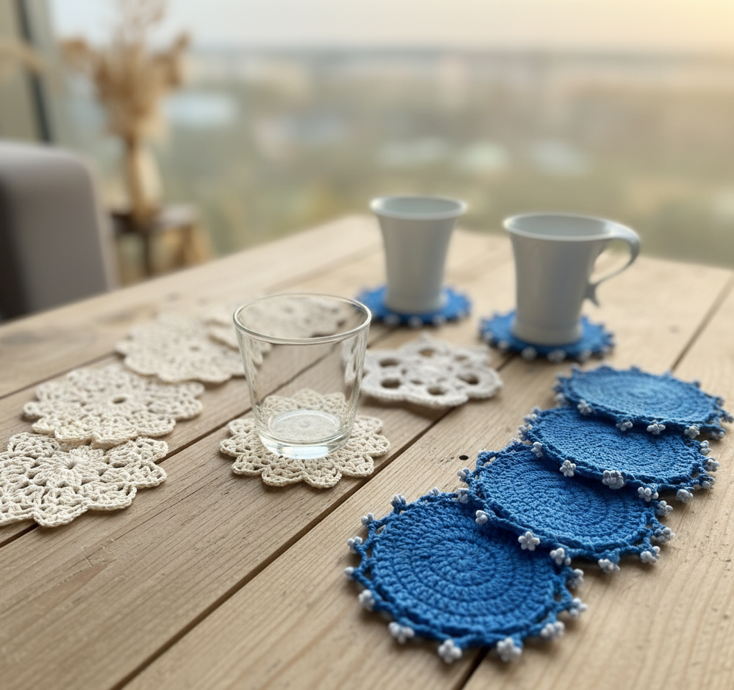 Crochet Coasters Hero Banner