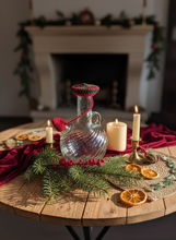 Load image into Gallery viewer, Green Red Christmas Ibriq Cover Lifestyle
