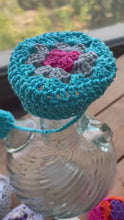 Load and play video in Gallery viewer, Granny Squares Lebanese Ibriq Crochet Cover
