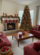 Load image into Gallery viewer, Santa Tissue Box Cover - Living Room
