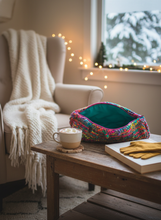 Load image into Gallery viewer, Winter Crochet Clutch Lifestyle - Interior
