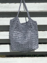 Load image into Gallery viewer, Cotton Crochet Net Summer Bag - Lightweight Beach Tote | CKKoetter Accessories
