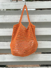 Load image into Gallery viewer, Cotton Crochet Net Summer Bag - Lightweight Beach Tote | CKKoetter Accessories
